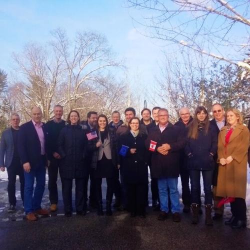 Katie and NOAA colleagues represent the United States at a trilateral meeting between the United States, Canada, and the European Union 