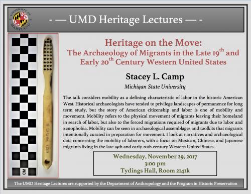 Camp Heritage Lecture