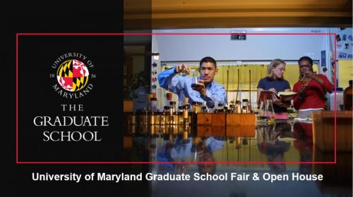 UMD Virtual Grad Fair and Open House