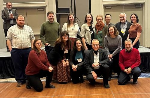 Group of archaeologists at SHA